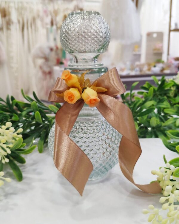 Μπομπονιέρα γυάλινο μπουκαλάκι