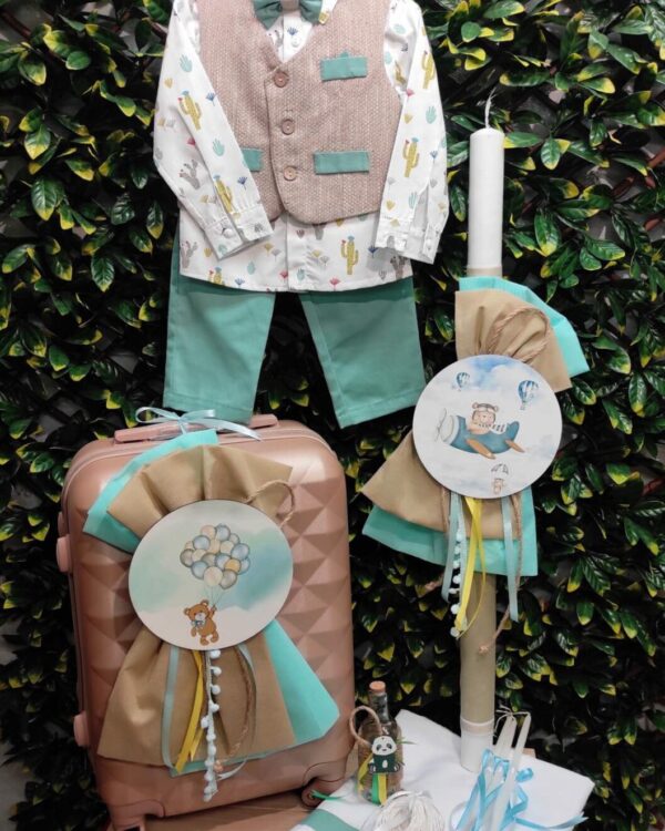 Ολοκληρωμένο πακέτο βάπτισης μπαλόνια