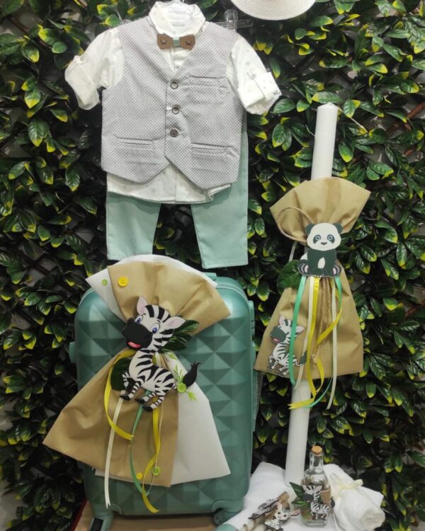 Ολοκληρωμένο πακέτο βάπτισης ζέβρα