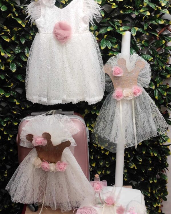 Ολοκληρωμένο πακέτο βάπτισης πριγκίπισσα