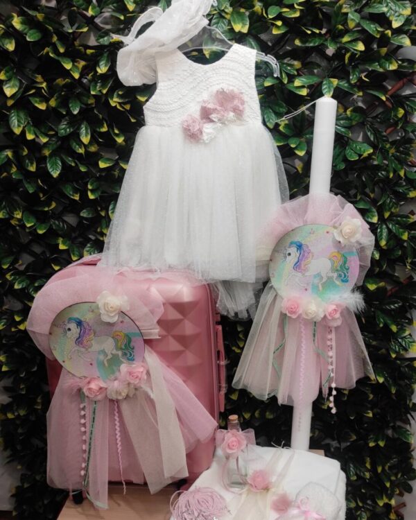 Ολοκληρωμένο πακέτο βάπτισης μονόκερος