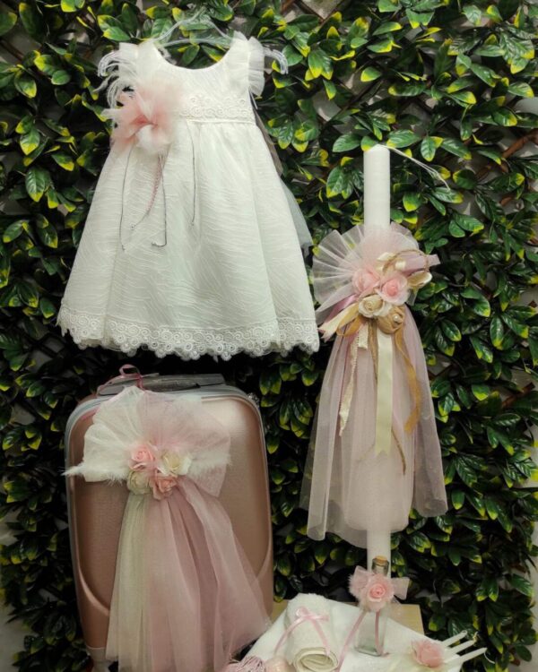 Ολοκληρωμένο πακέτο βάπτισης λουλούδια