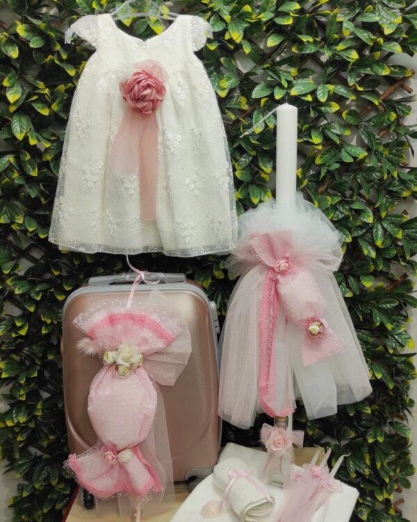 Ολοκληρωμένο πακέτο βάπτισης τριαντάφυλλο