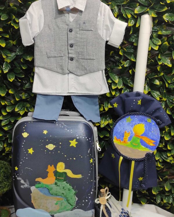 Ολοκληρωμένο πακέτο βάπτισης μικρός πρίγκιπας