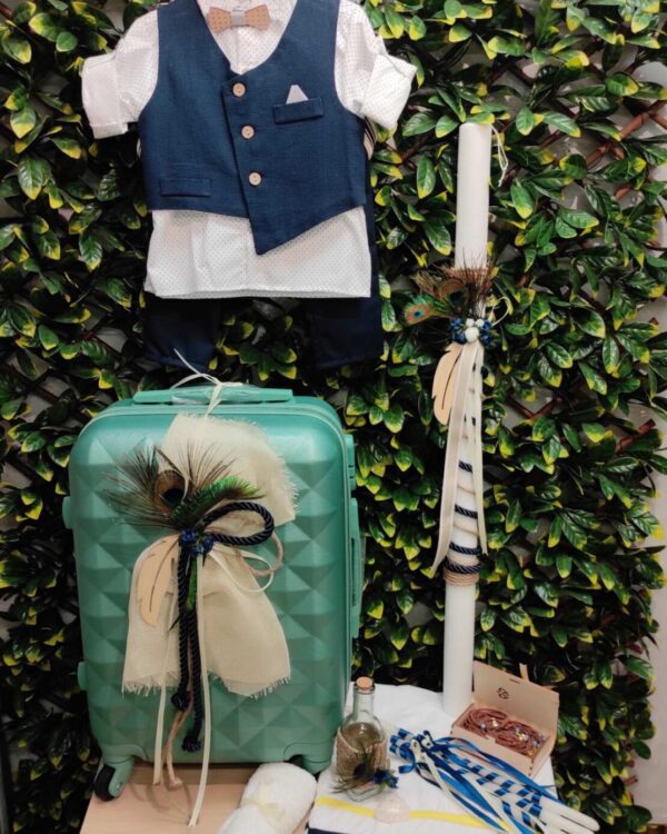 Ολοκληρωμένο πακέτο βάπτισης παγόνι