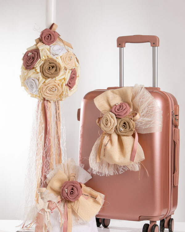 Ολοκληρωμένο πακέτο βάπτισης ανθοδέσμη