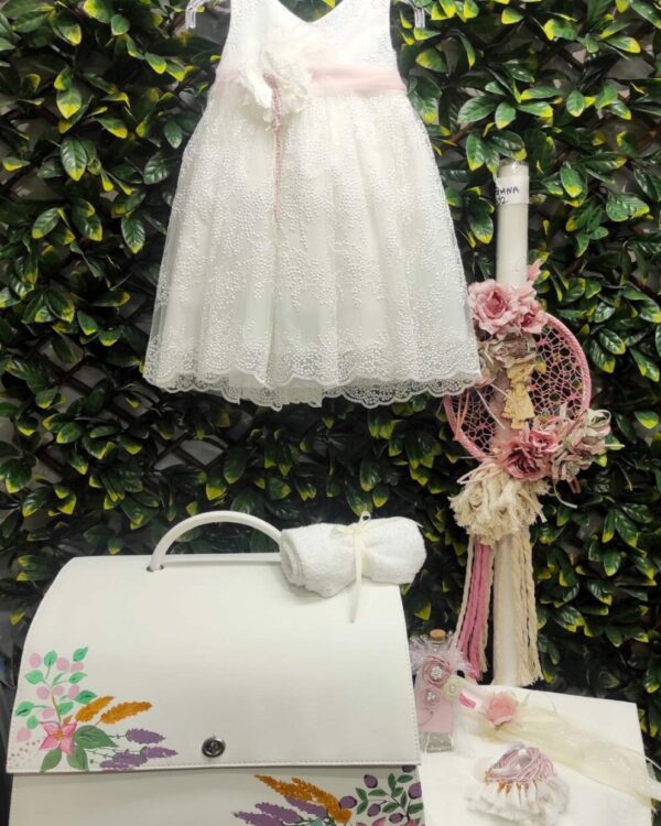 Ολοκληρωμένο πακέτο βάπτισης λουλούδια