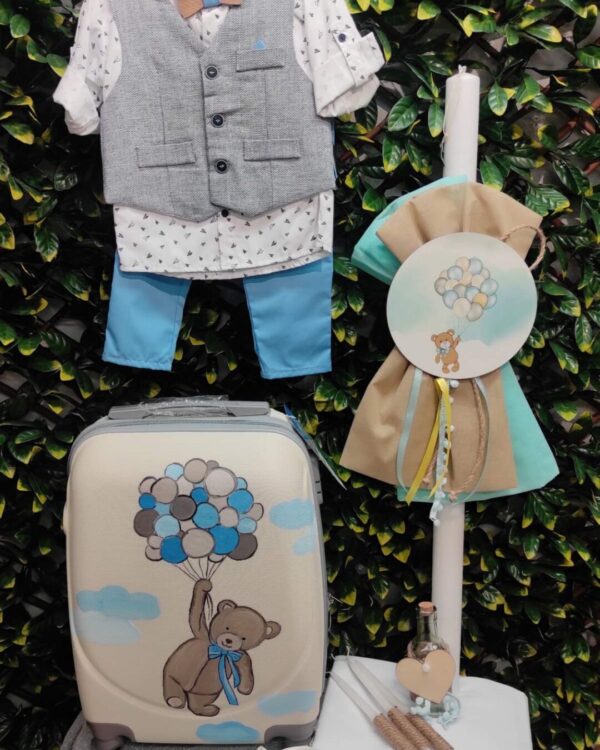 Ολοκληρωμένο πακέτο βάπτισης αρκουδάκι