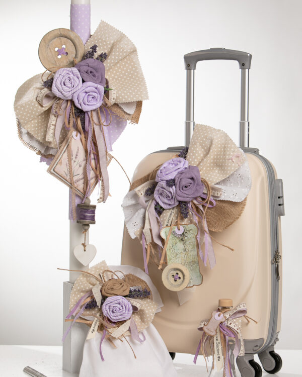 Ολοκληρωμένο πακέτο βάπτισης με θέμα σχέδιο μόδας