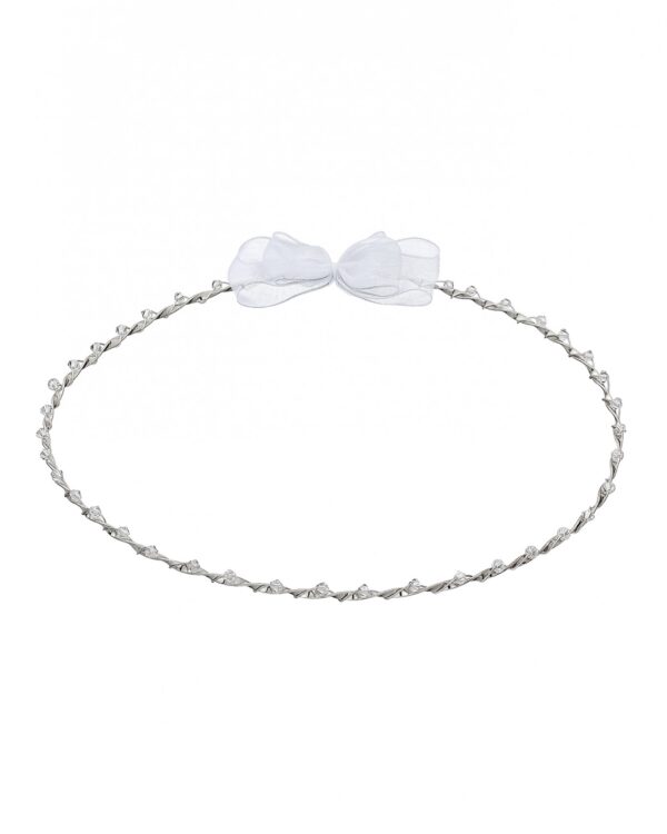 Στέφανα γάμου με στριφτή σφυρήλατη βέργα