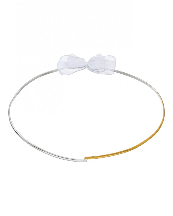 Στέφανα γάμου με διπλή βέργα σε χρυσό και ασημί