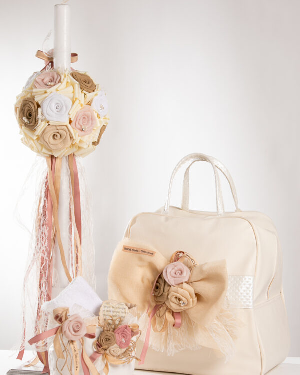 Ολοκληρωμένο πακέτο βάπτισης ανθοδέσμη