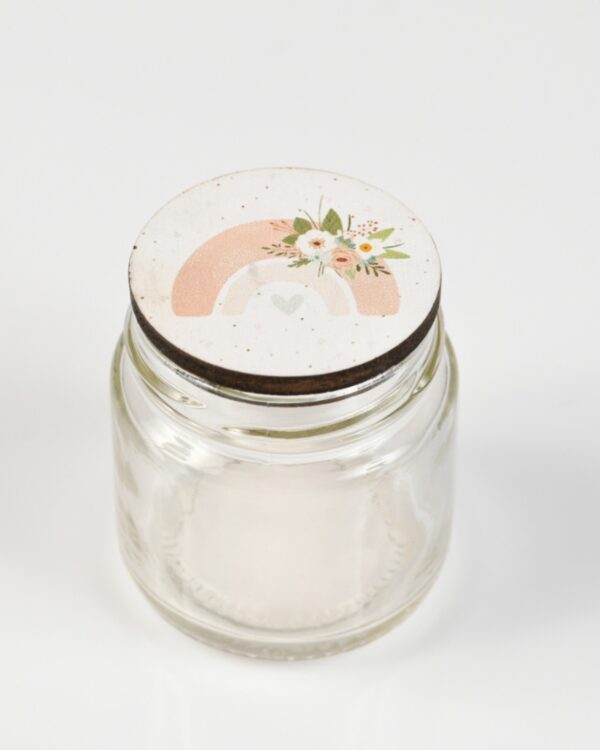 Βαζάκι μπομπονιέρα με τυπωμένο σχέδιο