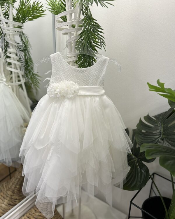 Βαπτιστικό φόρεμα από τούλι