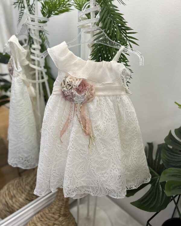 Βαπτιστικό φόρεμα με ένα ώμο