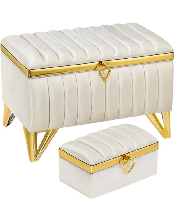 Σετ βάπτισης με βελούδινο μπαούλο