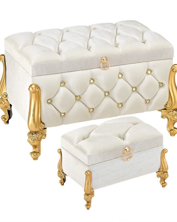 Σετ βάπτισης με βελούδινο μπαούλο