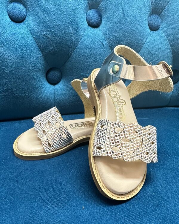 Βαπτιστικό παπούτσι πεδιλάκι ιριδίζον