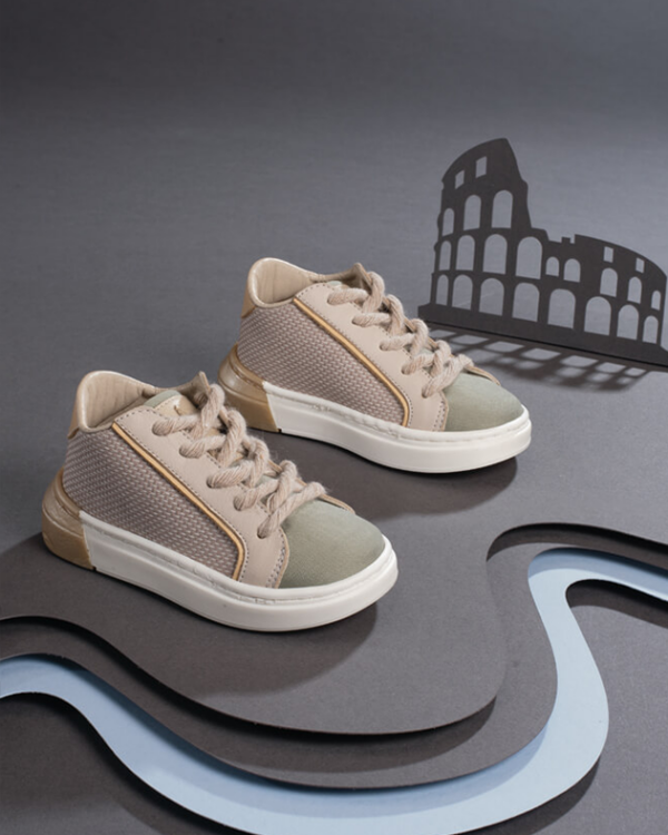 Βαπτιστικό παπούτσι για αγόρι Δετό Σνίκερ