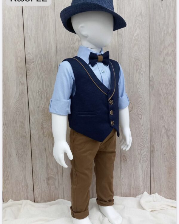 Βαπτιστικό κουστούμι σε αποχρώσεις μπλε