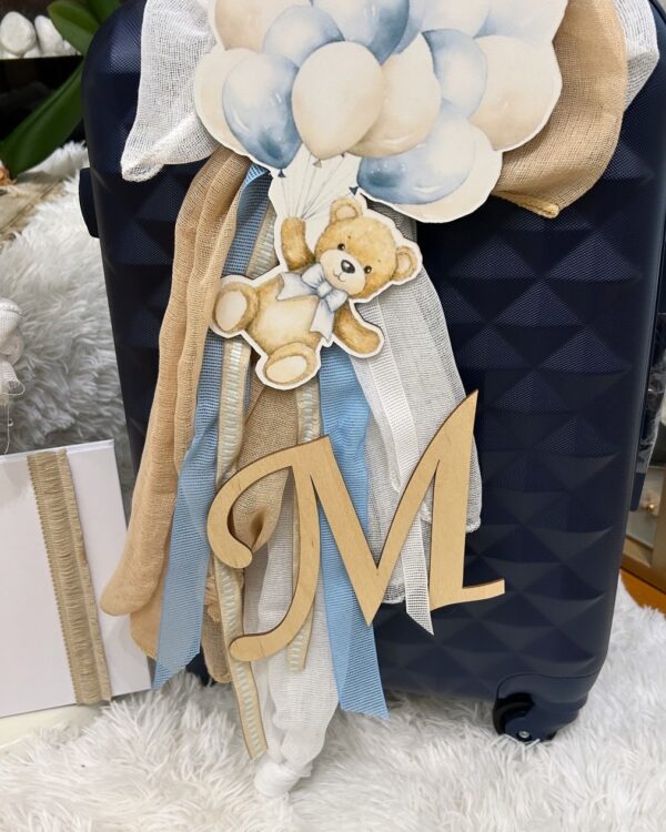 Ολοκληρωμένο πακέτο βάπτισης Αρκουδάκι με μπαλόνια