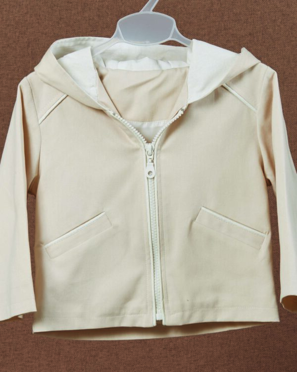 Μπουφάν για αγόρι σε χρώμα μπεζ