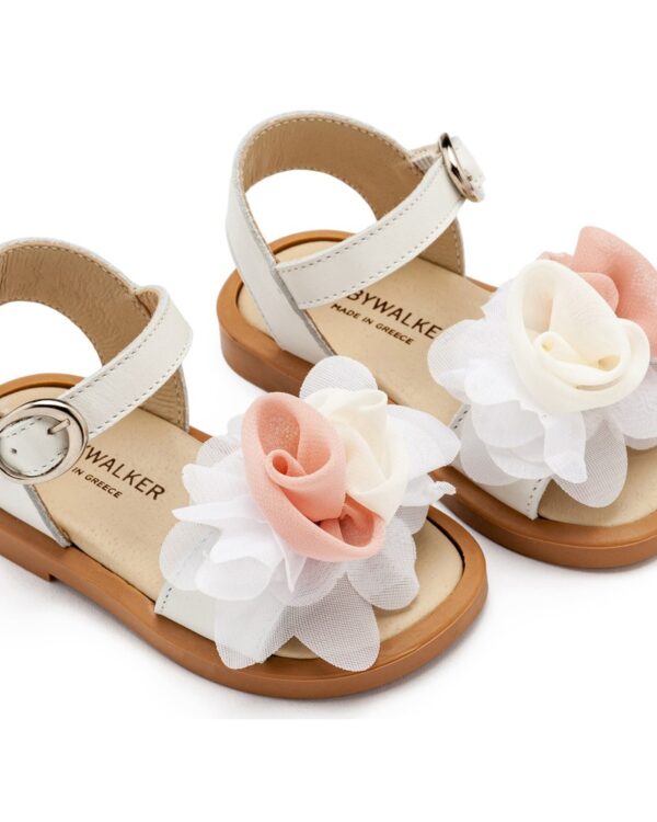 Βαπτιστικά παπούτσια δερμάτινο πέδιλο