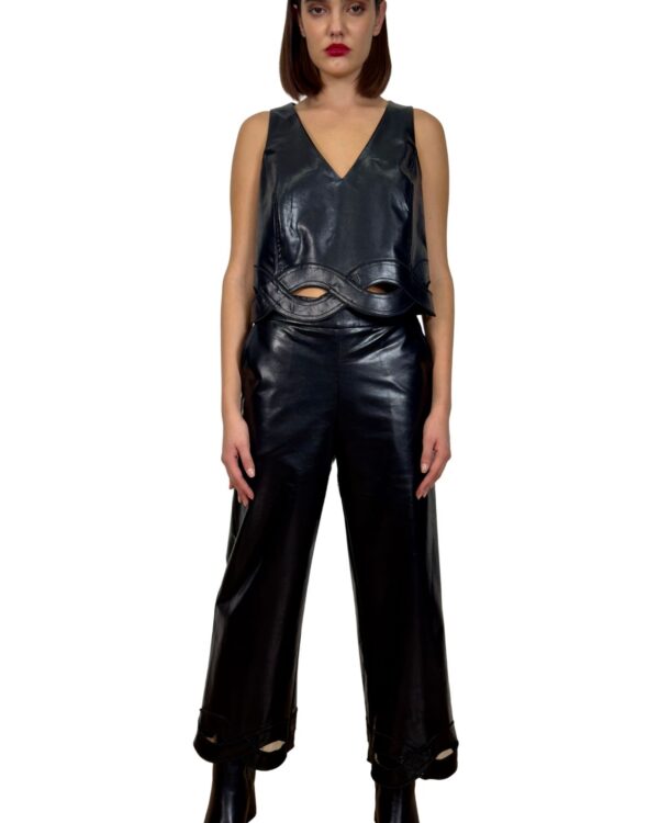 Παντελόνι από δερματίνη