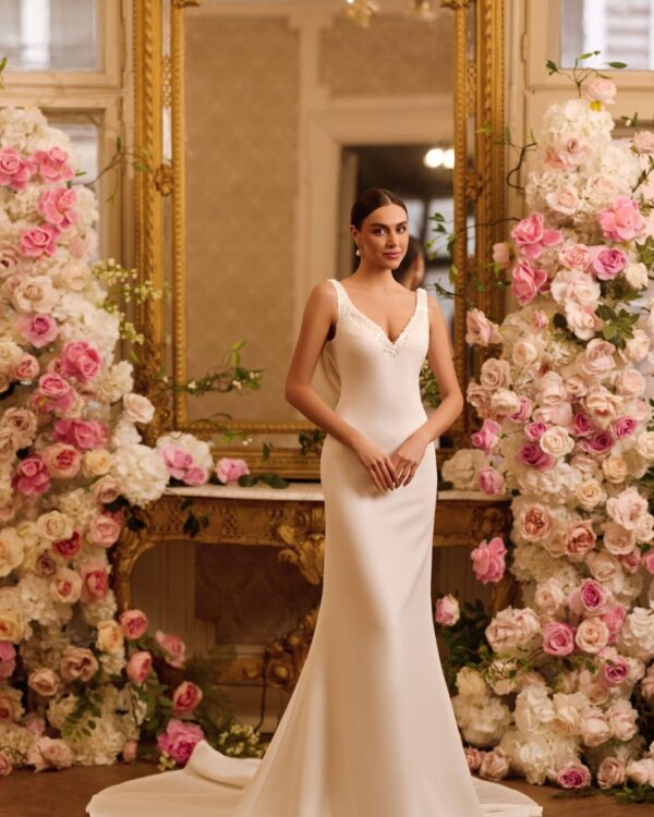 Εντυπωσιακό νυφικό σε γραμμή princess