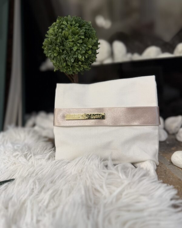 Μπομπονιέρες Βάπτισης - Γάμου υφασμάτινος φάκελος