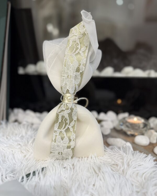 Μπομπονιέρες Βάπτισης - Γάμου πουγκί